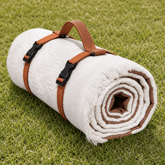 Picnic Blankets 2 In1 Double Layer Waterproof Mat Blanket | Foldable Beach Outdoor Portable Camping Extra Large For Park Grass