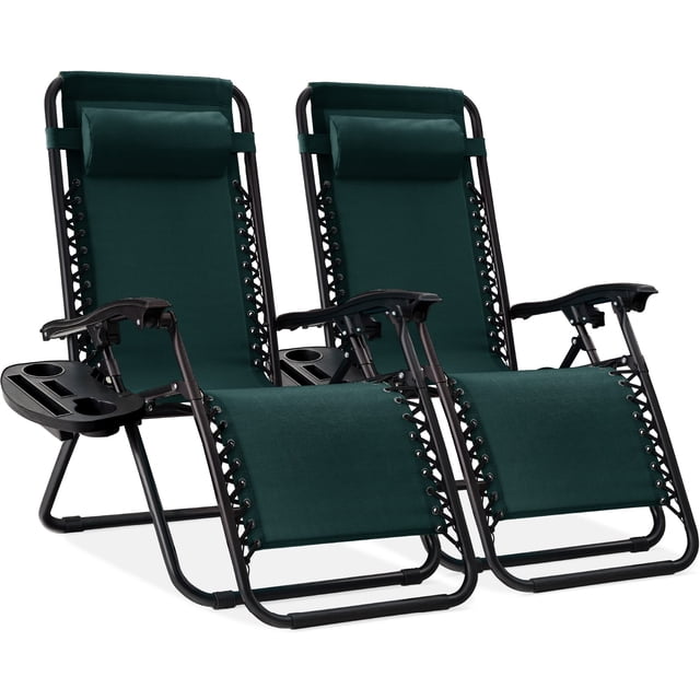 Sillón Zero Gravity Best Choice de malla de acero, juego de 2