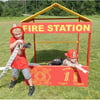 Infinity Playground Equipment IP-7016 Fire Station Playhouse