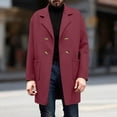 thumbnail image 4 of Fgnfyis Mens Coat Outdoor Casual Wool Blend Anorak Jacket for Versatile Wear Stylish and Functional Design for Everyday Adventures Jacket for Men RD1 XXL, 4 of 6