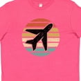 thumbnail image 4 of Inktastic Airplane Pilot Vintage Sunset Youth T-Shirt, 4 of 5