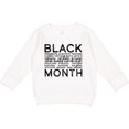 thumbnail image 2 of Inktastic Black History Month Occupations and Identities Toddler Sweatshirt, 2 of 4