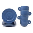 thumbnail image 2 of Juego de 4 Tazas Ideen 270 ml Cerámica Azul, 2 of 5