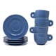 thumbnail image 2 of Juego de 4 Tazas Ideen 270 ml Cerámica Azul, 2 of 5