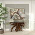 thumbnail image 4 of 30" x 40" Geode Framed Wall Art with Gold Frame, by CosmoLiving by Cosmopolitan, 4 of 5