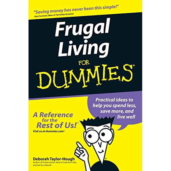 Pre-Owned Frugal Living For Dummies (Paperback) 0764554034 9780764554032