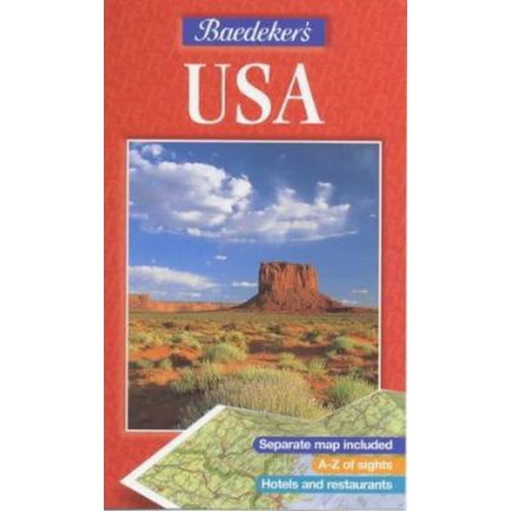 Pre-Owned Baedeker's USA (Paperback) 0749520868 9780749520861