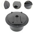 thumbnail image 6 of funtasica Generic Electric Cable RV Accessories Repair Parts Round Simple Installation Professional 4 inch Power Cord Cover Black, 6 of 8