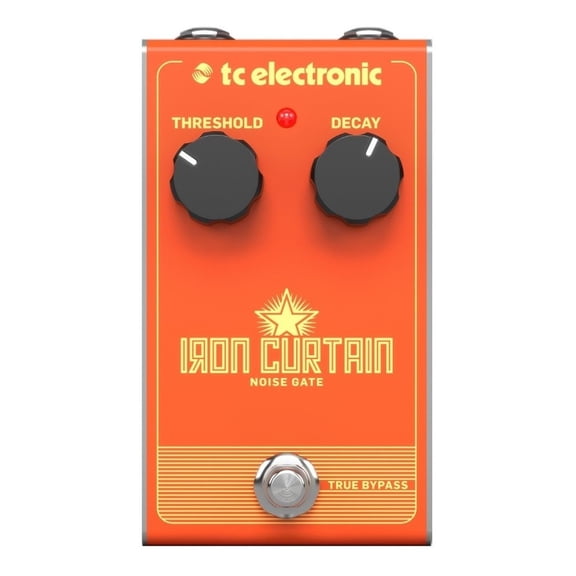 Tc Electronic Iron Curtain Pedal de Efecto Reverb Noise Gate TC Electronic IRONCURTAIN