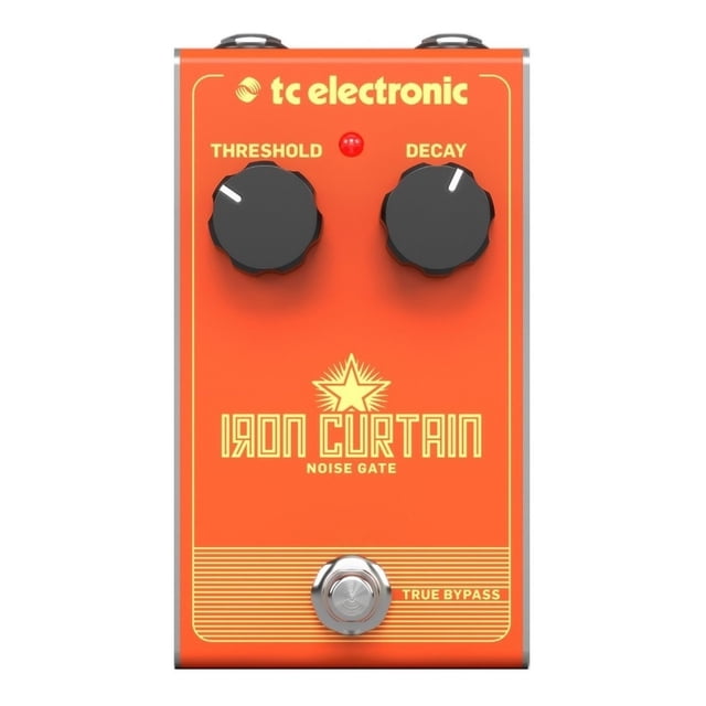 Tc Electronic Iron Curtain Pedal de Efecto Reverb Noise Gate TC Electronic IRONCURTAIN