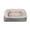 Beige, variant on Moocorvic Large Soft Pet Bed for Cat or Dog, Rectangle, 24x20 Inch(Beige)