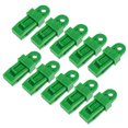 thumbnail image 1 of Unique Bargains 7mm Snap Tighten Sliding Lock Grip Awning Clamp Tarp Clips Green 24 Pack, 1 of 5