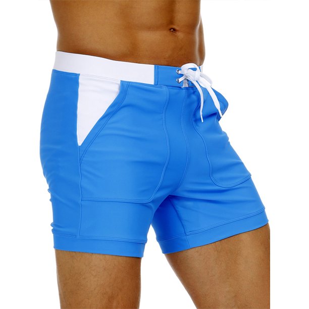 MAWCLOS Men Surf Swimming Bathing Suit Trunks Swimwear Beachwear