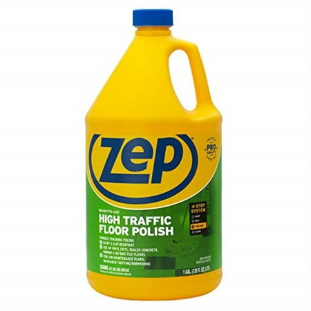 

Zep Professional ZPE1044999 High-Traffic Floor Polish 1 Each Clear Green