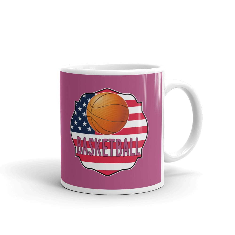 I'd Rather Be Playing Basketball 12oz Latte Mug Cup Funny Sport 