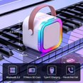thumbnail image 4 of Karaoke Microphone - IYINJUAN - Wireless - 2 Microphones - Bluetooth 5.3 - Colorful LEDs, 4 of 4