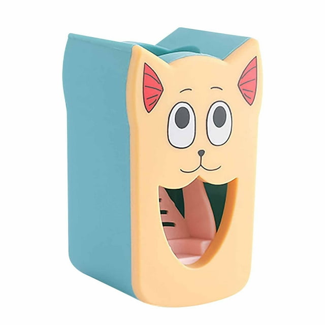 EGNMCR Chip Clips Idler Automatic Toothpaste Squeezing Artifact Toilet Toiletries Punch Children's Toothpaste Squeezing Device Automatic toothpaste squeezer