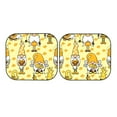 thumbnail image 7 of Fotbe Garden Honeybee Gnomes 2-Piece Car Windshield Sun Shade | Sun Blocker for Car Windshield | Foldable Automotive Interior Accessories for Sun Protection-Large, 7 of 7