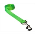 thumbnail image 1 of 4 ft. Nylon Webbing Dog Leash, Neon Green - Small & Medium, 1 of 1