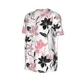 thumbnail image 2 of Rocae Lilies Flowers for Breathable Men's Baseball T-Shirt Fashionable Casual Baseball Jersey, Moisture-wicking Sportswear 3X-Large, 2 of 9