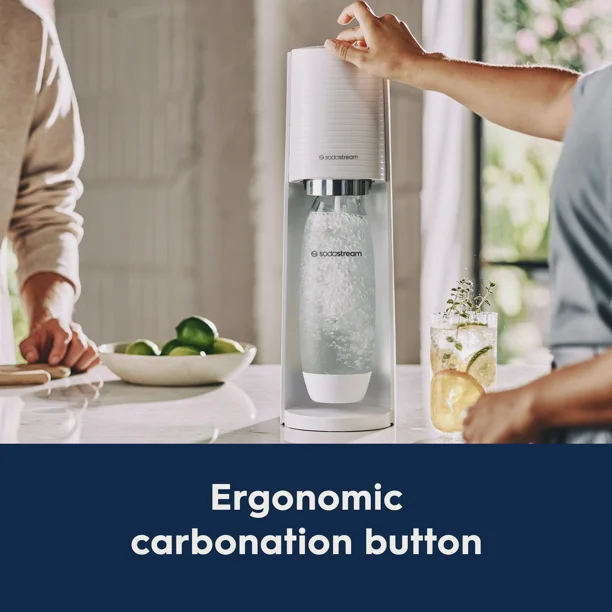 SodastreamTerra (White) Sparkling Water Maker with CO2 and
