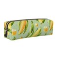 thumbnail image 1 of Balery Fresh Sweet Corn Estuche de Lápices de Cuero Impreso, Estuche para Suministros de Arte, Estuche de Lápices con Cremallera, Estuche de Almacenamiento de Papelería, 1 of 7