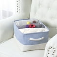 thumbnail image 3 of Foldable Canvas Fabric Storage Bins Basket Clothing Toys Storage, 3 of 8
