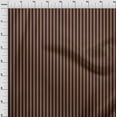thumbnail image 3 of oneOone Viscose Chiffon Brown Fabric Stripes Craft Projects Decor Fabric Printed By The Yard 42 Inch Wide, 3 of 4