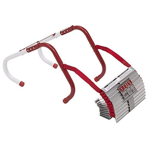 Kidde 468093 KL-2S Two-Story Fire Escape Ladder with Anti-Slip Rungs, 13-Foot