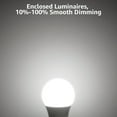 thumbnail image 4 of TORCHSTAR LED Refrigerator Light Bulb, 40W Equivalent, A15 Appliance Fridge Bulbs, 5.5W, 5000K Daylight, E26 Medium Base Freezer Bulb, Pack of 6, 4 of 7