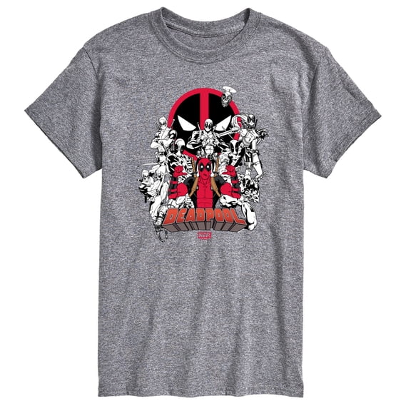 Deadpool - Linework - Men's Short Sleeve Graphic T-Shirt