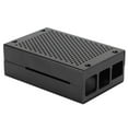 thumbnail image 2 of Carcasa de aleación de aluminio con malla de ventilación y protección para placa base negra para Raspberry Pi, 2 of 14