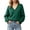 h721_Green, variant on Zormilly Red Sweaters for Women Long Sleeve V Neck Soft Oversized Sweaters Winter Brushed Knit Tops, S-L