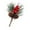 A, variant on HomeDM Artificial Pine Branches Small Red Berries Stems Faux Pine Picks with Pinecones for Crafts Christmas Tree Garland Wreath Xmas Floral Picks for Gift Wrapping Christmas Holiday Decor