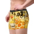 thumbnail image 4 of Bingfone Honey Bee Men'S Underwear - Casual Stretch Boxer Briefs-Small, 4 of 9