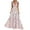 Z-Pink, variant on Women Floral Print Maxi Dress Sleeveless Swing A-Line Long Dresses For Summer Boho Sundress