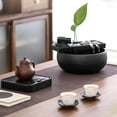 thumbnail image 2 of pitrice Ceramic Tabletop Fountain Office Home Meditation Calming Indoor Waterfall, 2 of 9