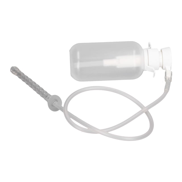 Limpiador anal, botella para ducha vaginal, ducha vaginal manual, botella para ducha vaginal, diseño a prueba de futuro