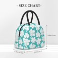 thumbnail image 2 of Easygdp Vintage Floral Bolsa de Almuerzo Insulada Grande, Forro de Aluminio, Diseño Espacioso, a Prueba de Fugas, Ideal para Trabajo, Picnics, Viajes y Actividades al Aire Libre, 2 of 6