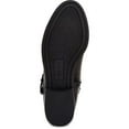 thumbnail image 4 of STYLE & COMPANY Womens Black Buckle Accent Padded State Round Toe Block Heel Zip-Up Booties 6.5 M, 4 of 4