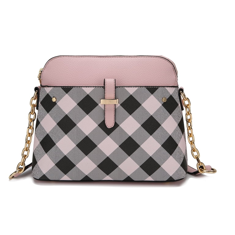 MKF Collection Suki Checkered Vegan Leather Women display picture 1