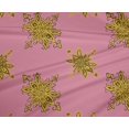 thumbnail image 4 of oneOone Tissu Polyester Lycra Floral Bloc Décor Tissu Imprimé 56 Pouces de Large, 4 of 4