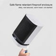 thumbnail image 6 of CSSAD Space Heaters for Home,Heater Shaking Fan Heater Household Heater Multi-function Ceramic Fan Heater,White, 6 of 9