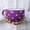 Purple, variant on Handmade Ceramic Designer Black and White Polka Dot Cup, Unique Extra Large 17.5oz/500ml Pottery Cappuccino, Coffee, Tea, Soup Mug