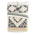 thumbnail image 5 of Better Homes & Gardens Americana Cotton Quilt, Beige, King, All Ages, 5 of 10