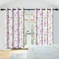 thumbnail image 5 of Unicorn Blackout Curtains 2 Panels for Kids Bedroom,Rainbow Black Out Curtains,Girls Window Curtains Drapes for Living Room,Pink,42x63 In, 5 of 5