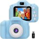 thumbnail image 1 of Kids Camera, Mini Rechargeable Kids Digital Camera Shockproof Video Camcorder Gifts for 3-8 Years Boys Girls, 8MP HD Video 2 Inch Screen for Kids (32GB Card Included) Levamdar LN-1996-1, 1 of 8
