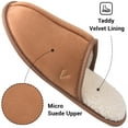 thumbnail image 3 of VONMAY Men's Slippers Cozy Scuff Slippers Comfort House Shoes Memory Foam Slip on, 3 of 6
