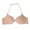 Beige, variant on Promotion Big Clear! Women's Comfort Halter Front-Close Elegant Back Push Up Everyday Bras Hanging Neck Bra