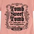 thumbnail image 3 of Disney - Haunted Mansion Parks Attraction - Tomb Sweet Tomb - Toddler & Youth Girls Short Sleeve Graphic T-Shirt, 3 of 6